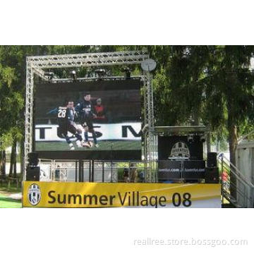 1RGB PH10 Rental LED Screen , LED Video Panels Steel / Alum